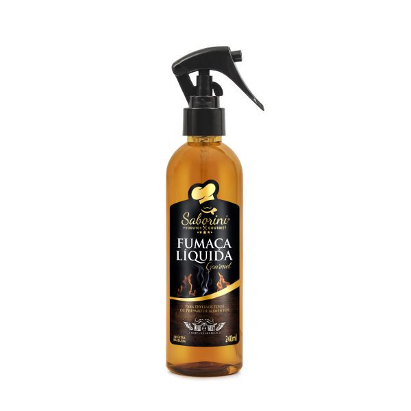 Fumaça Líquida Gourmet – Saborini 240ml – CAIXA COM 6 UNIDADES ...