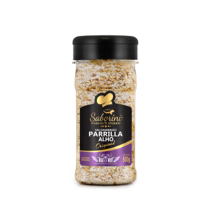 Sal Parrilla – Alho – Saborini 500g – CAIXA COM 6 UNIDADES