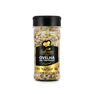 Sal Temperado Ovelha – Saborini 500g – CAIXA COM 6 UNIDADES